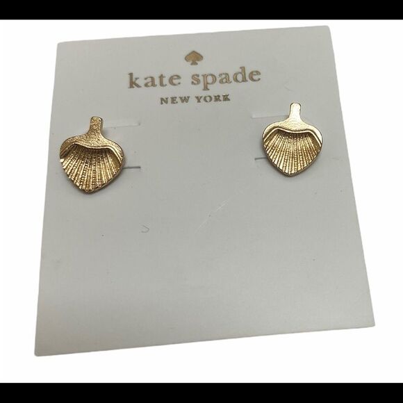 Kate Spade Gold Ikeda Studs Earrings - Picture 3 of 4
